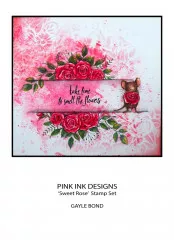 Pink Ink Designs Clear Stamps - Sweet Rose