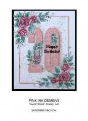 Pink Ink Designs Clear Stamps - Sweet Rose