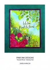 Pink Ink Designs Clear Stamps - Sweet Rose