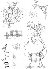 Pink Ink Designs Clear Stamps - Firestarter