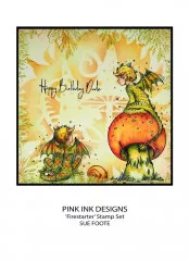 Pink Ink Designs Clear Stamps - Firestarter