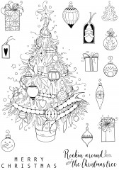 Pink Ink Designs Clear Stamps - Oh Christmas Tree