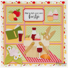 Pretty Paper Bloc - A5 - Picnic Time by Marleen