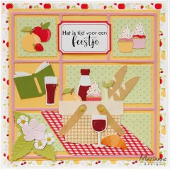 Pretty Paper Bloc - A5 - Picnic Time by Marleen