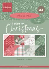 Paper Pad A4 - Merry Christmas
