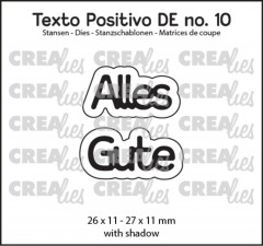 CREAlies Texto Positivo - Alles Gute