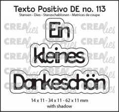 CREAlies Texto Positivo - Ein Kleines Dankeschön