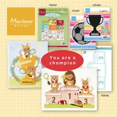 Craft Stencil - Winner's Podium