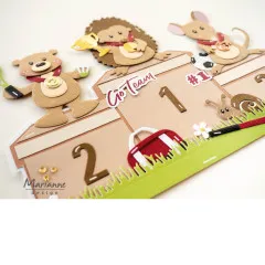 Craft Stencil - Winner's Podium