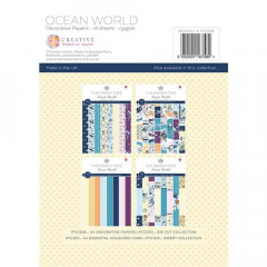 Ocean World A4 Decorative Paper Pad