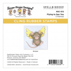 Spellbinders Cling Stamps - Flying to See You