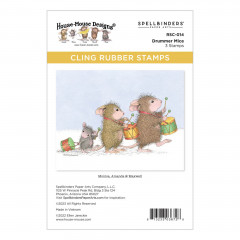 Spellbinders Cling Stamps - House Mouse - Drummer Mice