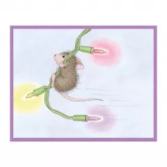 Spellbinders Cling Stamps - House Mouse - Merry & Bright