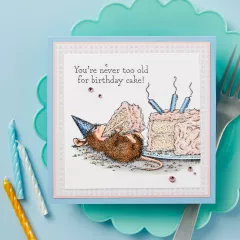 Spellbinders Cling Stamps - Sweet Birthday