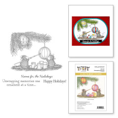 Cling Stamps - Tree-Mendous Christmas - Unwrapping Memories