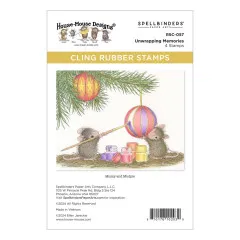 Cling Stamps - Tree-Mendous Christmas - Unwrapping Memories