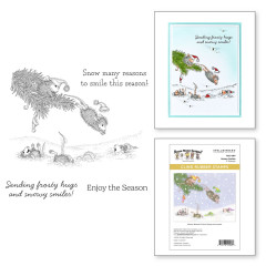 Cling Stamps - Tree-Mendous Christmas - Snowy Smiles
