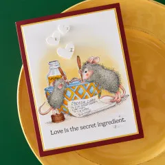 Cling Stamps - House-Mouse Heart and Soul - Secret Ingredient