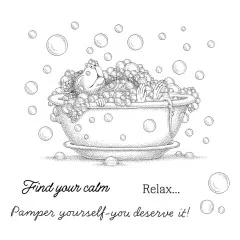 Cling Stamps - House-Mouse Party Parade - Spa Day