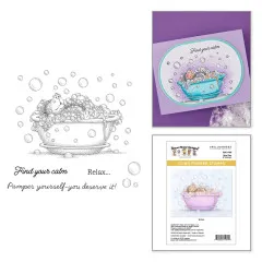 Cling Stamps - House-Mouse Party Parade - Spa Day