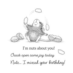 Cling Stamps - House-Mouse Party Parade - Nuts about You