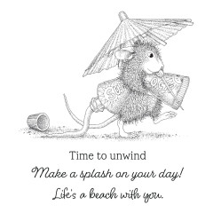 Cling Stamps - Sunflower Walk - Fun in the Sun by House-Mouse Designs