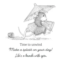 Cling Stamps - Sunflower Walk - Fun in the Sun by House-Mouse Designs
