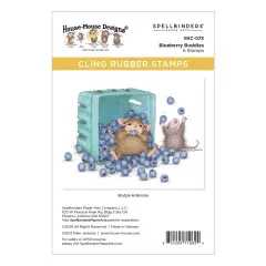 Cling Stamps - Sunflower Walk - Blueberry Buddies by House-Mouse Designs