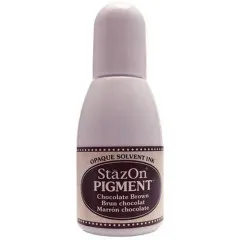StazOn Pigment Inker - Chocolate Brown
