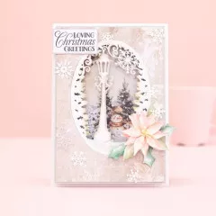 Clear Stamps - Christmas Rose - Christmas Sparkle