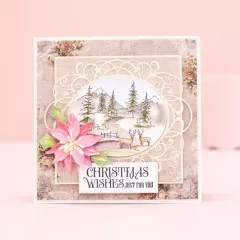 Clear Stamps - Christmas Rose - Forest Glade