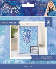 Metal Cutting Die - Enchanted Ocean - Jubilant Jellyfish