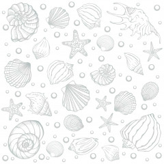 Enchanted Ocean - 8x8 Resist Pad