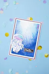 Clear Stamp & Cutting Die - Enchanted Ocean - Joyful Jellyfish