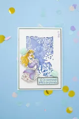 Clear Stamp & Cutting Die - Enchanted Ocean - Mesmerizing Mermaid