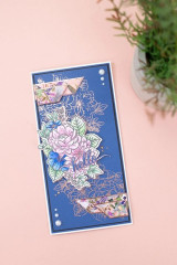 Clear Stamp & Cutting Die - Floral Elegance - Spring Bouquet