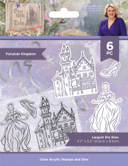 Clear Stamps and Cutting Die - Once Upon a Time - Fairytale Kingdom