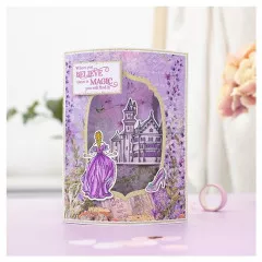 Clear Stamps and Cutting Die - Once Upon a Time - Fairytale Kingdom