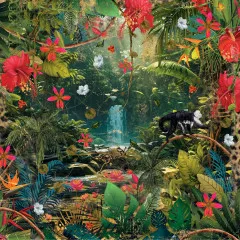 Royal Jungle - 8x8 Vellum Pad