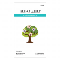 Spellbinders Etched Dies - Flowering Tree