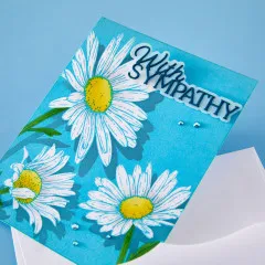 Spellbinders Etched Dies - Essentially Yours Sentiments - Layered With Sympathy