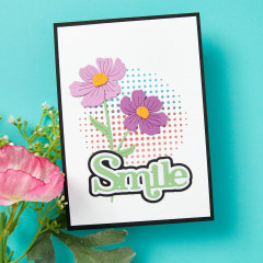 Spellbinders Etched Dies - Layered Anemone