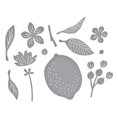 Spellbinders Etched Dies - La Dolce Vita - Citrus Spritz