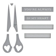 Spellbinders Etched Dies - Sharon's Scissors
