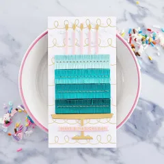 Spellbinders Etched Dies - Birthday Celebrations - Stitched Fringe Cake