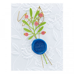 Spellbinders Etched Dies - Sealed Berry Sprig