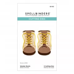 Spellbinders Etched Dies - Wander Boots