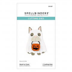 Spellbinders Etched Dies - Woof-or-Treat