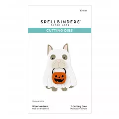 Spellbinders Etched Dies - Woof-or-Treat