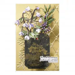 Spellbinders Etched Dies - Chinese Meadow Rue